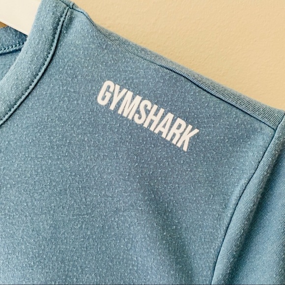 Gymshark Essential Tee Blue Sz XS - Picture 4 of 10